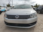 2013 Volkswagen Passat S Silver vin: 1VWAH7A38DC009402