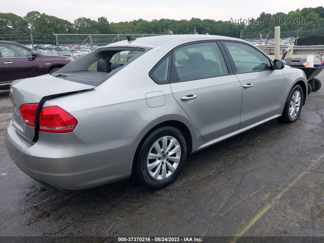 2013 Volkswagen Passat Wolfsburg Edition Silver vin: 1VWAH7A38DC151393