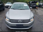 2013 Volkswagen Passat Wolfsburg Edition Silver vin: 1VWAH7A38DC151393