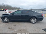 2014 Volkswagen Passat 2.5l S Черный vin: 1VWAH7A38EC013368