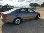 2013 Volkswagen Passat S Gray vin: 1VWAH7A39DC076672