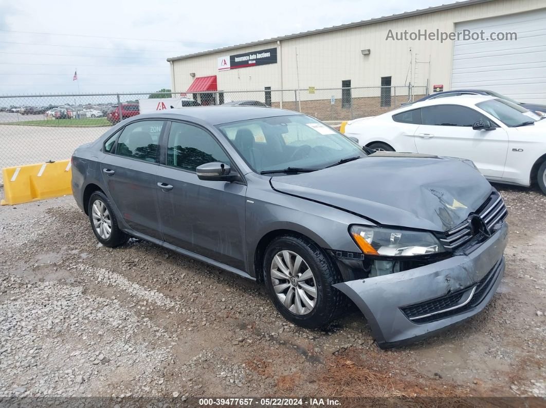 2014 Volkswagen Passat 2.5l Wolfsburg Edition Серый vin: 1VWAH7A39EC008759