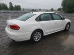 2012 Volkswagen Passat S Белый vin: 1VWAP7A30CC099050