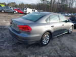 2013 Volkswagen Passat 2.5l S Gray vin: 1VWAP7A30DC012751