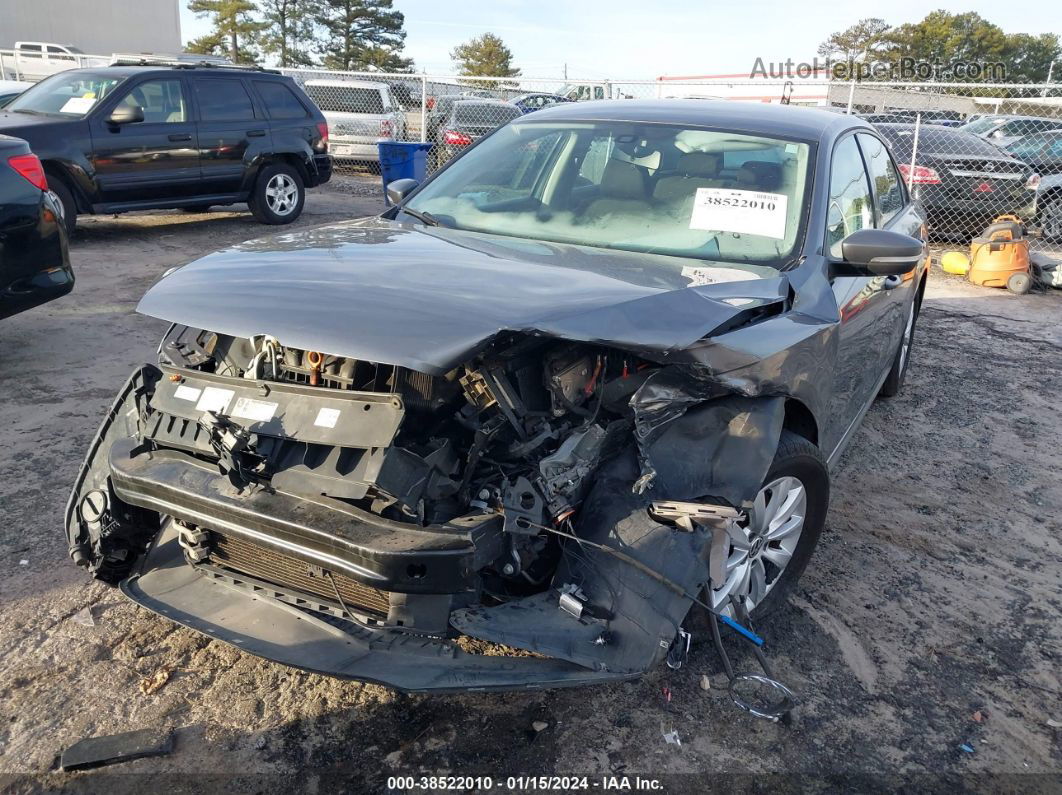 2013 Volkswagen Passat 2.5l S Серый vin: 1VWAP7A30DC012751