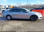 2012 Volkswagen Passat 2.5l S Silver vin: 1VWAP7A31CC019772