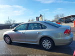 2012 Volkswagen Passat 2.5l S Silver vin: 1VWAP7A31CC019772