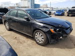 2012 Volkswagen Passat S Черный vin: 1VWAP7A31CC055784