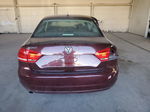 2012 Volkswagen Passat S Maroon vin: 1VWAP7A31CC070494