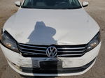 2013 Volkswagen Passat S White vin: 1VWAP7A31DC131537