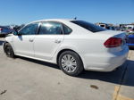 2014 Volkswagen Passat S White vin: 1VWAP7A31EC020651