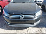 2012 Volkswagen Passat 2.5l S Black vin: 1VWAP7A32CC025113