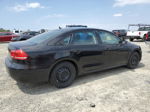 2012 Volkswagen Passat S Black vin: 1VWAP7A32CC045023