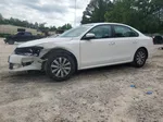 2012 Volkswagen Passat S Белый vin: 1VWAP7A32CC075168