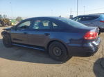 2013 Volkswagen Passat S Синий vin: 1VWAP7A32DC042687