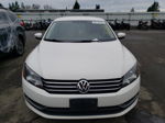 2014 Volkswagen Passat S White vin: 1VWAP7A32EC009786