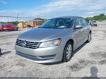 2012 Volkswagen Passat 2.5l S Silver vin: 1VWAP7A33CC031163