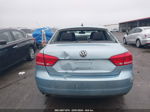 2012 Volkswagen Passat 2.5l S Light Blue vin: 1VWAP7A33CC034760