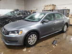 2013 Volkswagen Passat S Silver vin: 1VWAP7A33DC135086