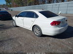 2014 Volkswagen Passat S White vin: 1VWAP7A33EC010591