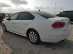 2014 Volkswagen Passat S White vin: 1VWAP7A33EC017881