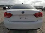 2014 Volkswagen Passat S White vin: 1VWAP7A33EC017881