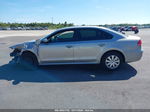 2012 Volkswagen Passat 2.5l S Серебряный vin: 1VWAP7A34CC017577