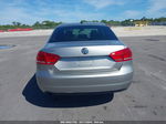 2012 Volkswagen Passat 2.5l S Silver vin: 1VWAP7A34CC017577