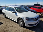 2012 Volkswagen Passat S White vin: 1VWAP7A34CC030944