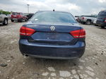 2012 Volkswagen Passat S Blue vin: 1VWAP7A34CC066651