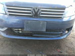 2013 Volkswagen Passat S W/appearance Blue vin: 1VWAP7A34DC007939