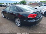 2013 Volkswagen Passat 2.5l S Black vin: 1VWAP7A34DC037846