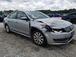 2013 Volkswagen Passat S Silver vin: 1VWAP7A34DC084925