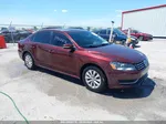 2013 Volkswagen Passat 2.5l S Burgundy vin: 1VWAP7A34DC098971