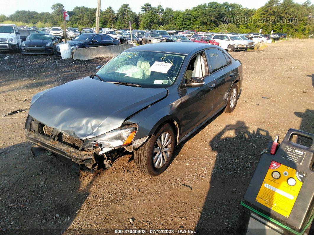 2014 Volkswagen Passat 2.5l Wolfsburg Edition Серый vin: 1VWAP7A34EC017758