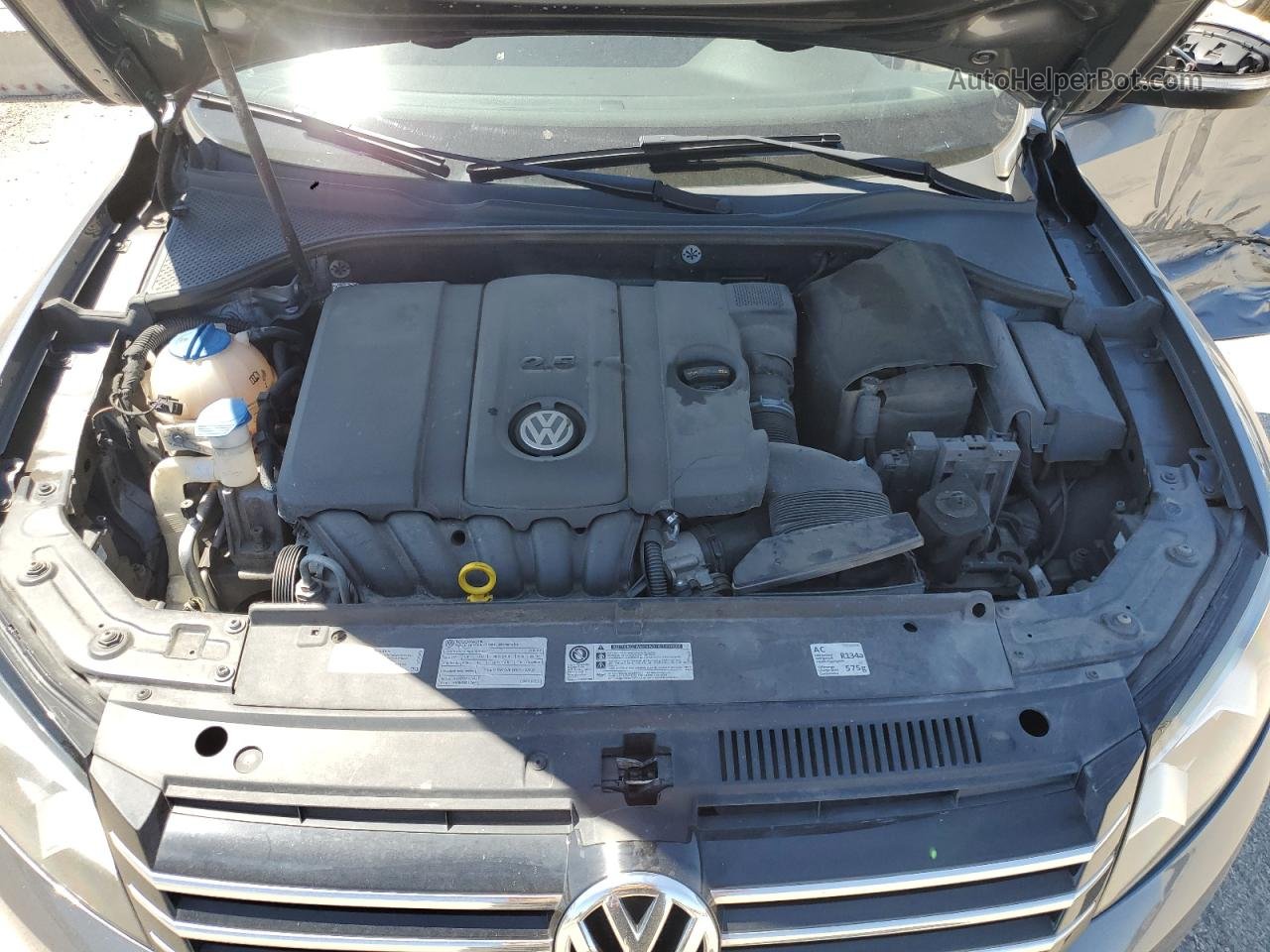 2014 Volkswagen Passat S Gray vin: 1VWAP7A34EC026637