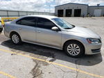 2012 Volkswagen Passat S Silver vin: 1VWAP7A35CC004949