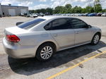 2012 Volkswagen Passat S Silver vin: 1VWAP7A35CC004949