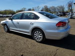 2012 Volkswagen Passat S Silver vin: 1VWAP7A35CC007981