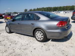 2013 Volkswagen Passat S Silver vin: 1VWAP7A35DC030520