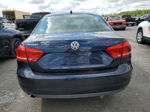 2012 Volkswagen Passat S Синий vin: 1VWAP7A36CC015295