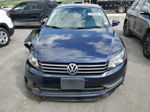 2012 Volkswagen Passat S Blue vin: 1VWAP7A36CC015295