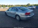 2012 Volkswagen Passat 2.5l S Silver vin: 1VWAP7A36CC069597