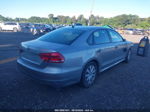 2012 Volkswagen Passat 2.5l S Silver vin: 1VWAP7A36CC069597