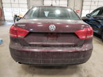 2013 Volkswagen Passat S Burgundy vin: 1VWAP7A36DC024273