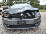 2013 Volkswagen Passat S Gray vin: 1VWAP7A36DC065891