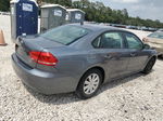 2013 Volkswagen Passat S Gray vin: 1VWAP7A36DC065891