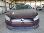 2014 Volkswagen Passat S Бордовый vin: 1VWAP7A36EC011508