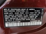 2014 Volkswagen Passat S Бордовый vin: 1VWAP7A36EC011508
