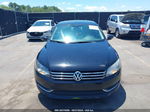 2012 Volkswagen Passat 2.5l S Black vin: 1VWAP7A37CC003950